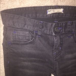 Black Free People Skinnies